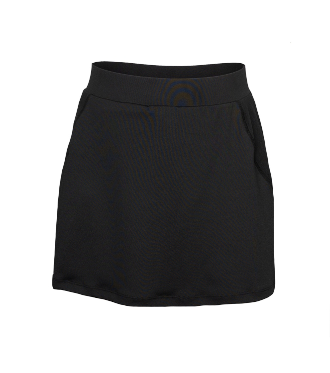 The Indian Maharadja The Indian Maharadja Jaipur Women Performance Skirt black T060312 black The Indian Maharadja hockeykleding T060312 licht grijs bij Leerentveldvrijetijd.nl