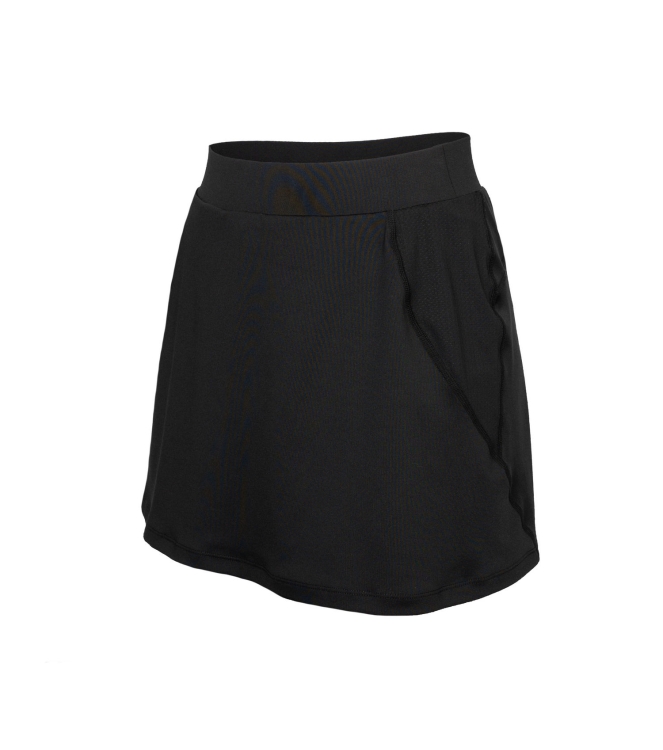 The Indian Maharadja The Indian Maharadja Jaipur Women Performance Skirt black T060312 black The Indian Maharadja hockeykleding T060312 licht grijs bij Leerentveldvrijetijd.nl