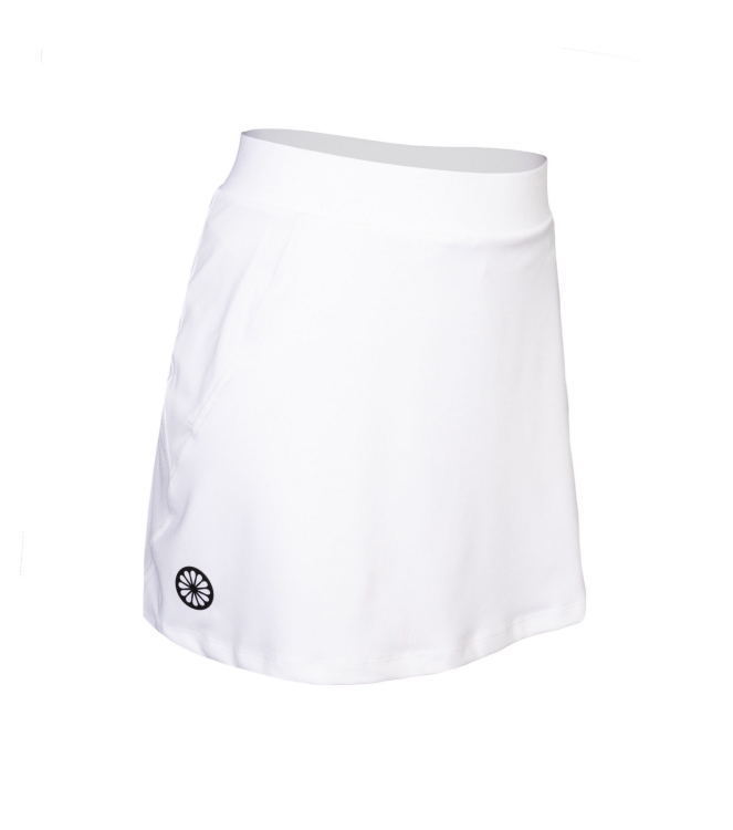 The Indian Maharadja The Indian Maharadja Jaipur Women Performance Skirt white T060312 white The Indian Maharadja hockeykleding T060312 roze bij Leerentveldvrijetijd.nl