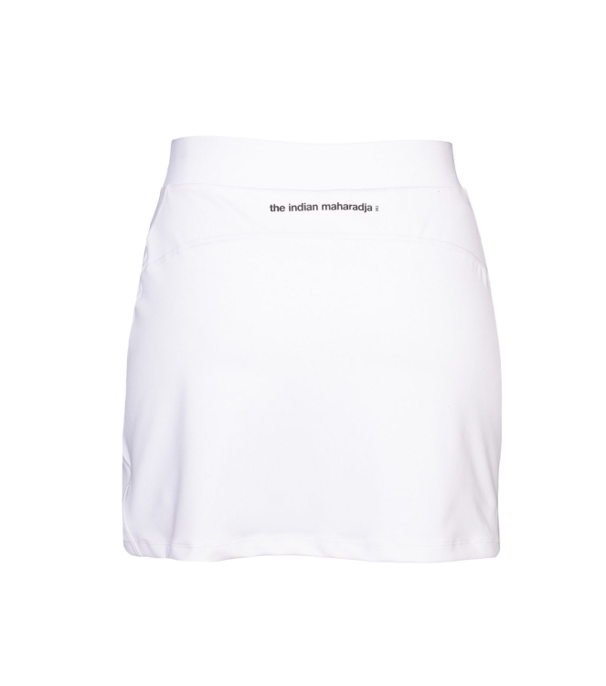 The Indian Maharadja The Indian Maharadja Jaipur Women Performance Skirt white T060312 white The Indian Maharadja hockeykleding T060312 roze bij Leerentveldvrijetijd.nl