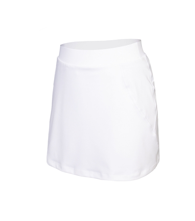 The Indian Maharadja The Indian Maharadja Jaipur Women Performance Skirt white T060312 white The Indian Maharadja hockeykleding T060312 roze bij Leerentveldvrijetijd.nl