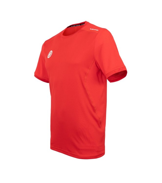 The Indian Maharadja The Indian Maharadja Jaipur Men Performance Tee red T100310 red The Indian Maharadja hockeykleding T100310 geel bij Leerentveldvrijetijd.nl