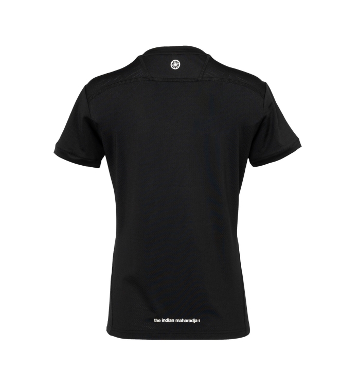 The Indian Maharadja The Indian Maharadja Jaipur Women Performance Tee black T100312 black The Indian Maharadja hockeykleding T100312 licht grijs bij Leerentveldvrijetijd.nl