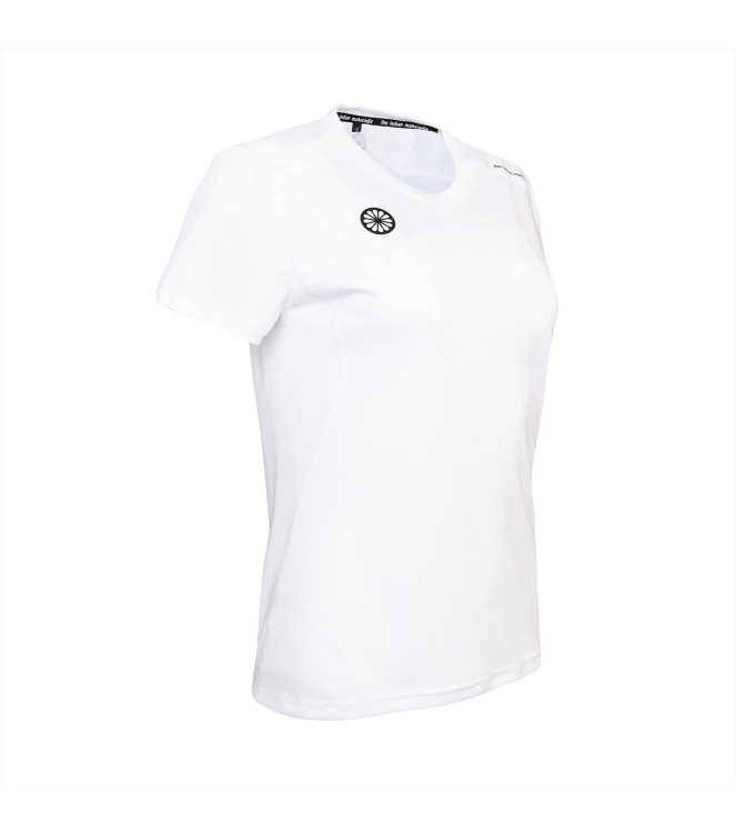 The Indian Maharadja The Indian Maharadja Jaipur Girls Performance Tee white T100313 white The Indian Maharadja hockeykleding T100313 roze bij Leerentveldvrijetijd.nl