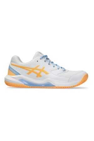 Asics Asics Gel-Dedicate 8 Padel 104_White/Orange Glow Asics Asics Gel-Dedicate 8 Padel 104_White/Orange Glow