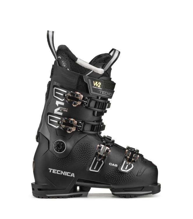 Tecnica Tecnica Mach1 MV 95 W TD GW 100_black TS20159CG2 100_black Tecnica wintersport schoenen TS20159CG2 licht grijs bij Leerentveldvrijetijd.nl