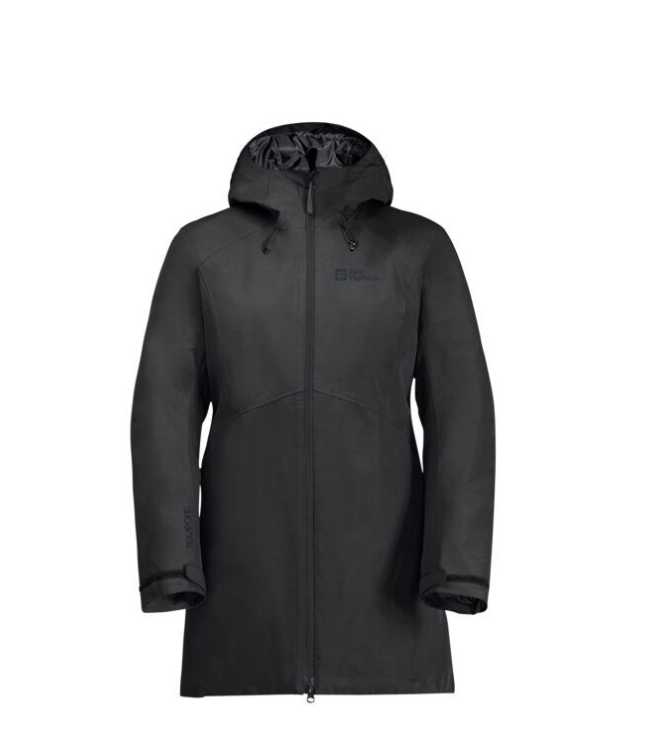 Jack Wolfskin Jack Wolfskin Heidelstein Ins JKT W 6000_black 1115681 6000_Black Jack Wolfskin jassen 1115681 licht grijs bij Leerentveldvrijetijd.nl