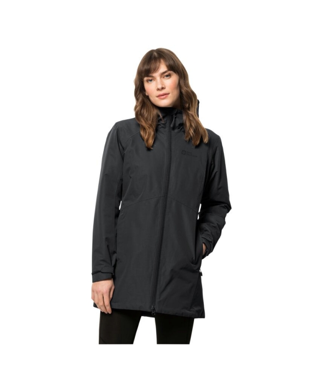 Jack Wolfskin Jack Wolfskin Heidelstein Ins JKT W 6000_black 1115681 6000_Black Jack Wolfskin jassen 1115681 licht grijs bij Leerentveldvrijetijd.nl