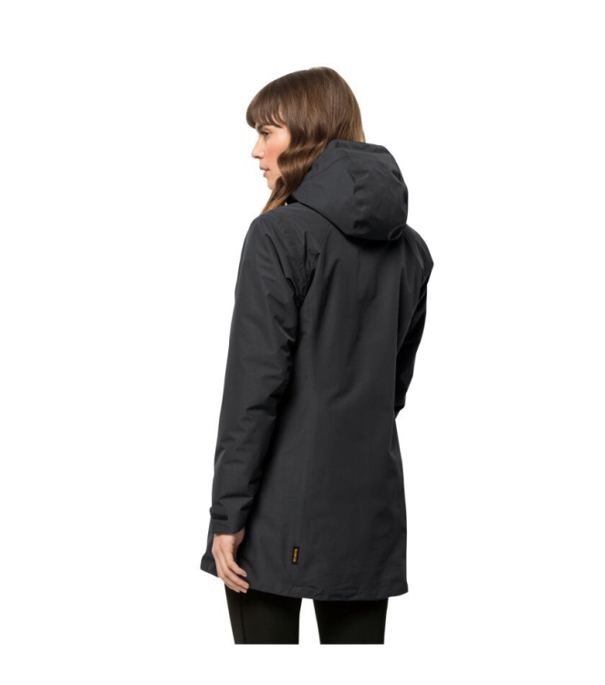 Jack Wolfskin Jack Wolfskin Heidelstein Ins JKT W 6000_black 1115681 6000_Black Jack Wolfskin jassen 1115681 licht grijs bij Leerentveldvrijetijd.nl