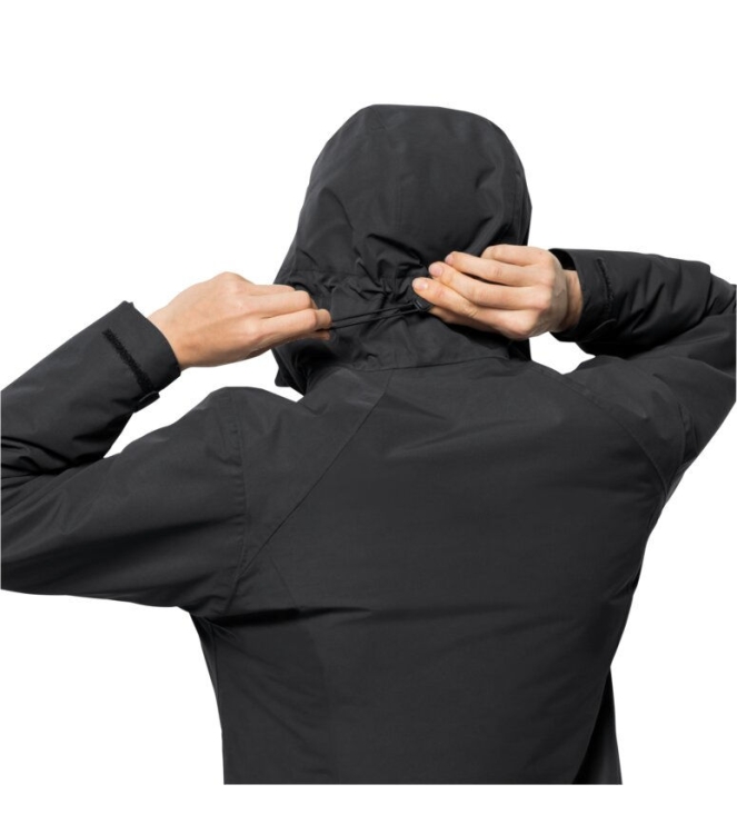 Jack Wolfskin Jack Wolfskin Heidelstein Ins JKT W 6000_black 1115681 6000_Black Jack Wolfskin jassen 1115681 licht grijs bij Leerentveldvrijetijd.nl