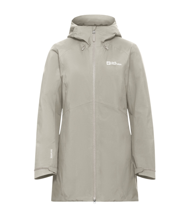 Jack Wolfskin Jack Wolfskin Heidelstein Ins JKT W a0056_pale sand 1115681 A0056_Pale Sand Jack Wolfskin jassen 1115681 jeans bij Leerentveldvrijetijd.nl