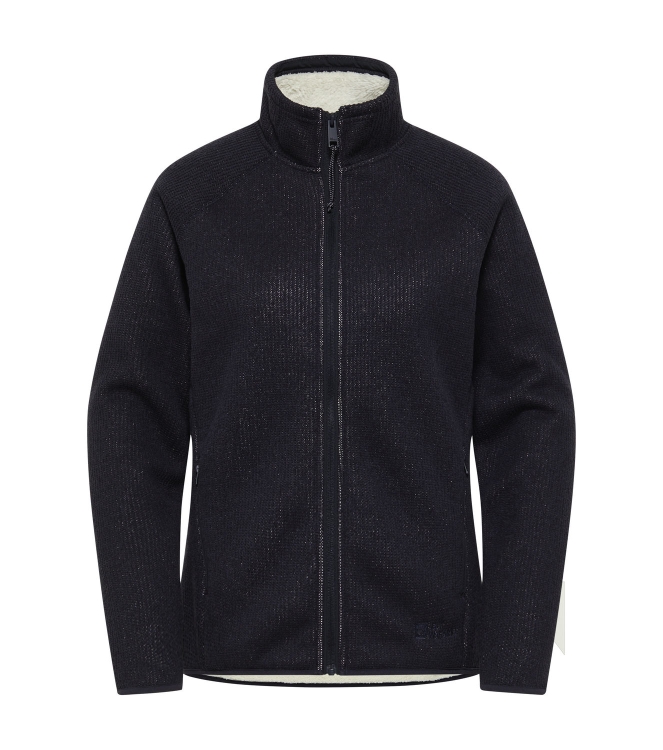 Jack Wolfskin fleeces en truien A60054 antraciet bij Leerentveldvrijetijd.nl