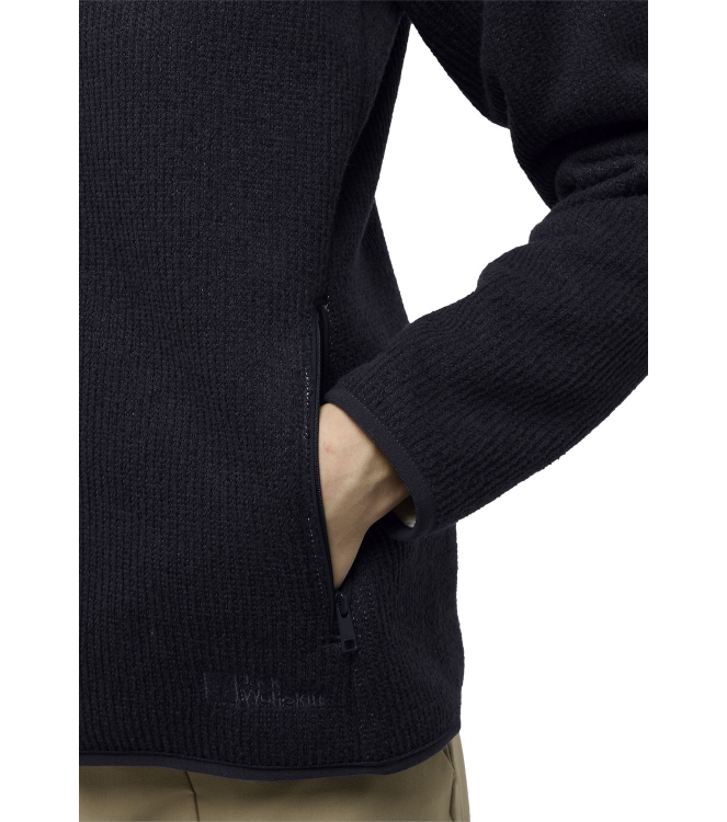 Jack Wolfskin fleeces en truien A60054 antraciet bij Leerentveldvrijetijd.nl
