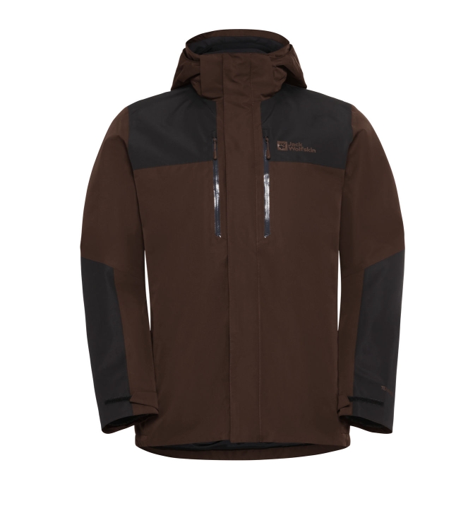 Jack Wolfskin jassen A61858 oranje bij Leerentveldvrijetijd.nl