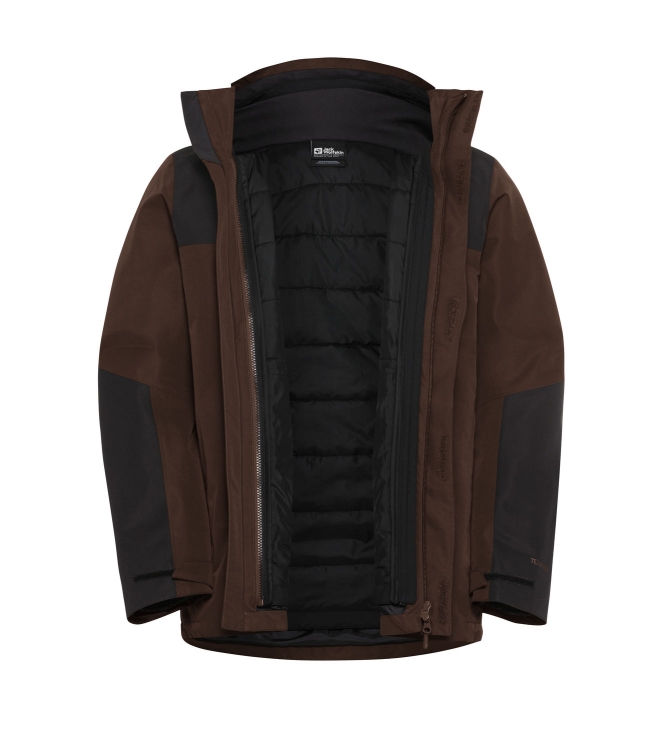 Jack Wolfskin jassen A61858 oranje bij Leerentveldvrijetijd.nl