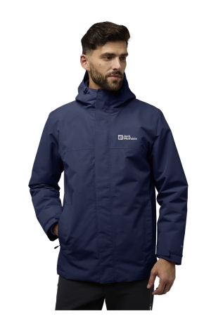 Jack Wolfskin Jack Wolfskin Altenberg 3In1 JKT M C0412_Midnight Sky Jack Wolfskin Jack Wolfskin Altenberg 3In1 JKT M C0412_Midnight Sky
