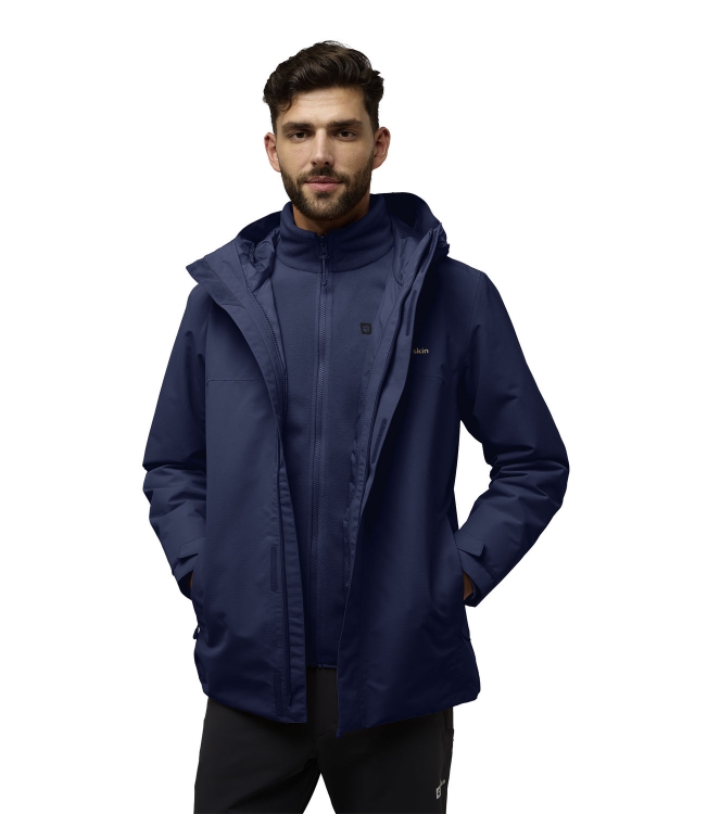 Jack Wolfskin Jack Wolfskin Altenberg 3In1 JKT M c0412_midnight sky A61864 C0412_Midnight Sky Jack Wolfskin jassen A61864 antraciet bij Leerentveldvrijetijd.nl