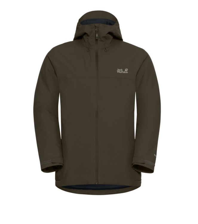 Jack Wolfskin Jack Wolfskin Wisper Ins JKT M e0205_obsidian moss A61870 E0205_Obsidian Moss Jack Wolfskin jassen A61870 blauw bij Leerentveldvrijetijd.nl