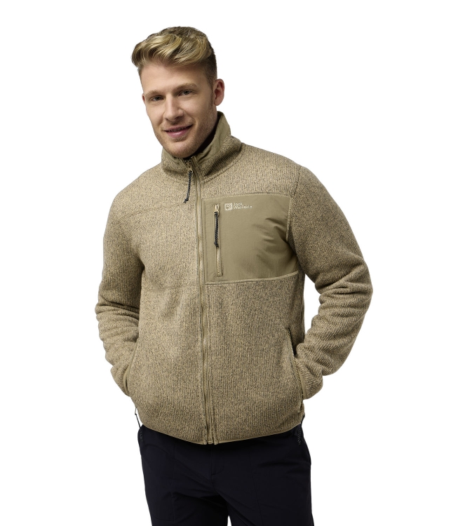 Jack Wolfskin fleeces en truien A60055 roze bij Leerentveldvrijetijd.nl