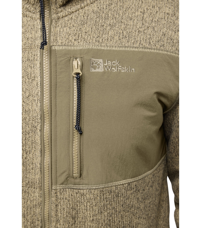 Jack Wolfskin fleeces en truien A60055 roze bij Leerentveldvrijetijd.nl