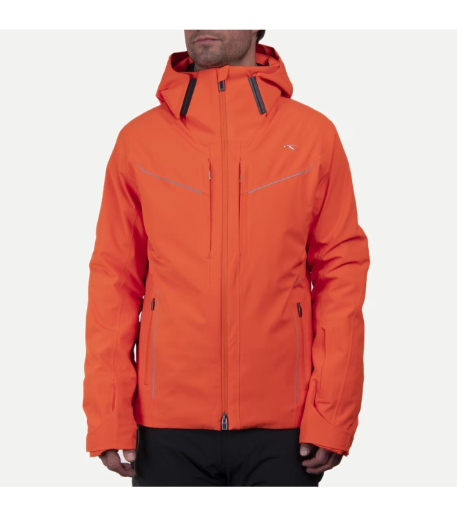 Kjus Kjus Men Formula Jacket k0007406_kjus orange K00074. K0007406_Kjus Orange Kjus jassen K00074. beige bij Leerentveldvrijetijd.nl