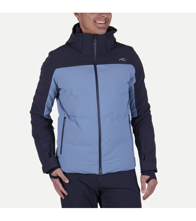 Kjus Kjus Men Green Line 2.0 Jacket k0082508_neptune/deep space K00825. K0082508_Neptune/Deep Space Kjus jassen K00825. antraciet bij Leerentveldvrijetijd.nl