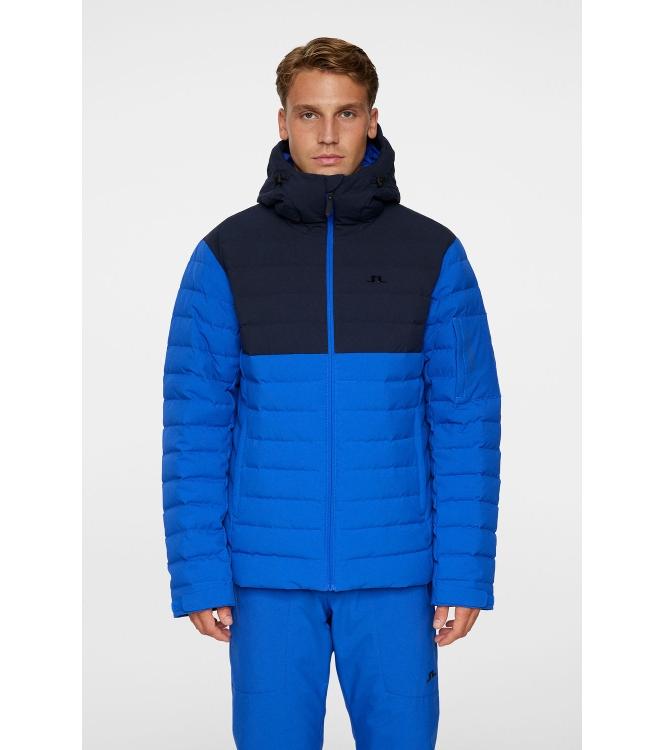 j. lindeberg j. lindeberg Thermic Pro Blocked Down Jkt o516_club blue SMOW11753 O516_Club Blue j. lindeberg jassen SMOW11753 antraciet bij Leerentveldvrijetijd.nl