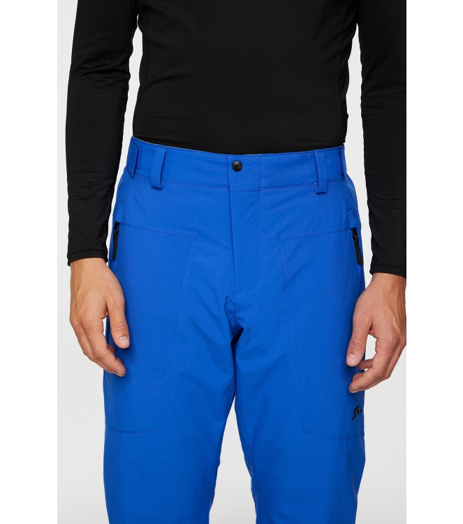 j. lindeberg j. lindeberg Clarke Pant o516_club blue SMPA10822 O516_Club Blue j. lindeberg gevoerde broeken SMPA10822 antraciet bij Leerentveldvrijetijd.nl