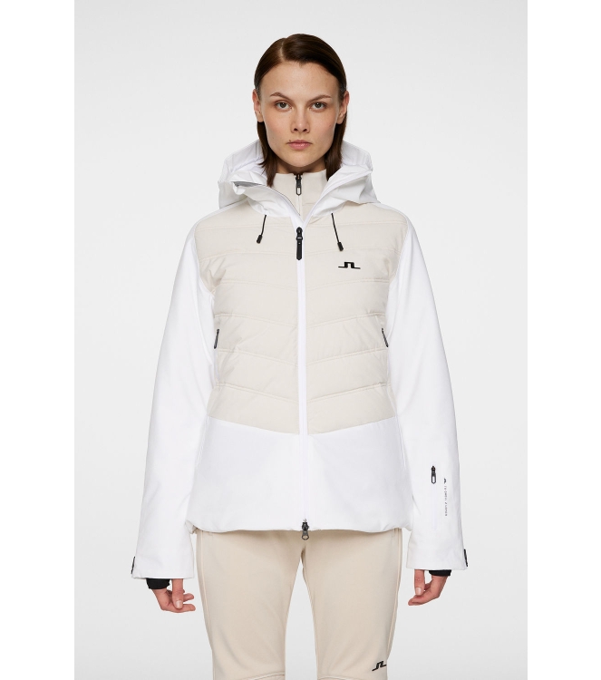 j. lindeberg j. lindeberg Hedwig Jacket u029_moonbeam SWOW11093 U029_Moonbeam j. lindeberg jassen SWOW11093 lichtblauw bij Leerentveldvrijetijd.nl