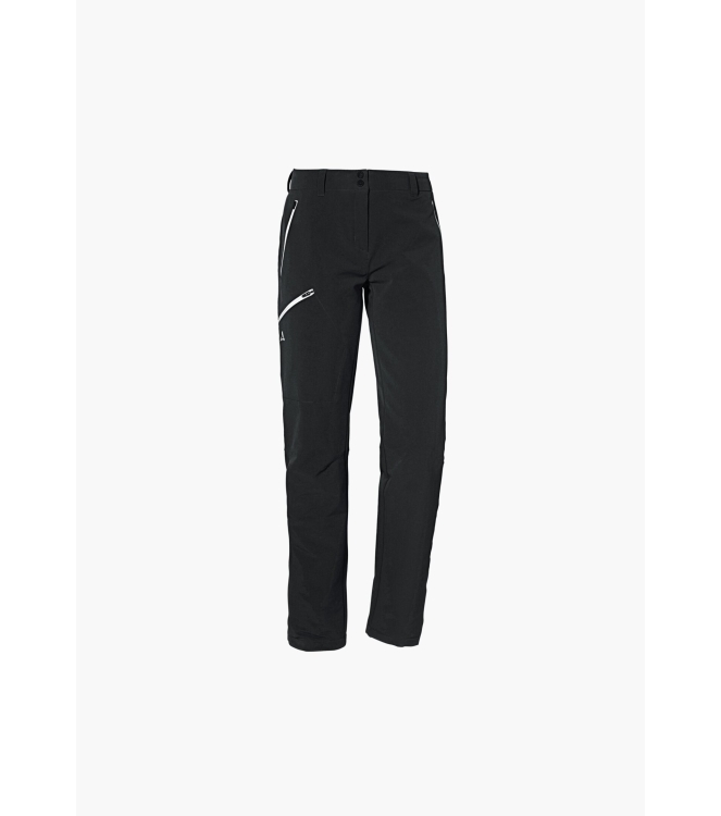 Schöffel Schöffel Pants Ascona Warm L 9990_black 13338 9990_black Schöffel gevoerde broeken 13338 licht grijs bij Leerentveldvrijetijd.nl