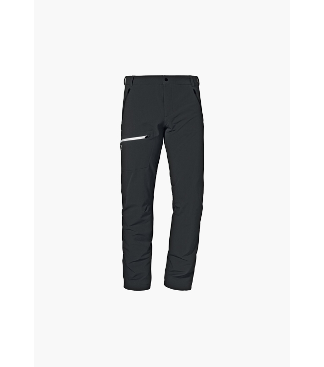Schöffel Schöffel Pants Folkstone Warm M 9990_black 23590 9990_black Schöffel gevoerde broeken 23590 licht grijs bij Leerentveldvrijetijd.nl