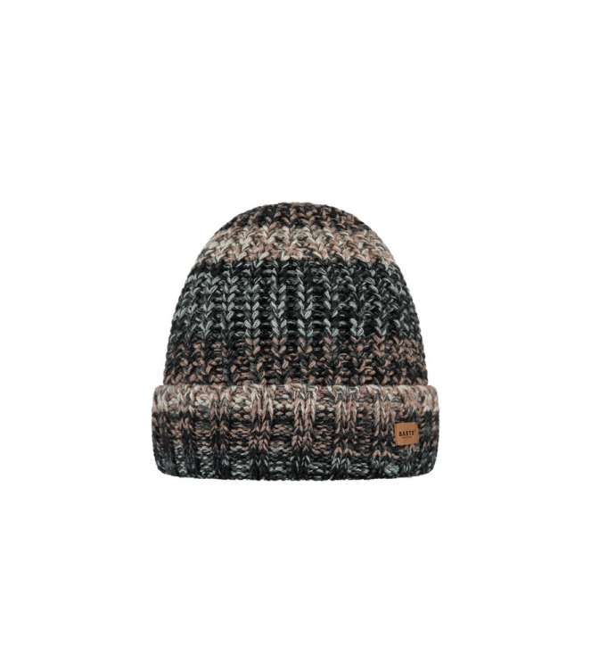 Barts Barts Akotan Beanie dark heather 0335 019 Dark Heather Barts wintersportkleding 0335 019 lichtblauw bij Leerentveldvrijetijd.nl