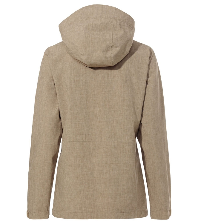 Vaude Vaude Women\'s Rosemoor Jacket II 120_oat 43066 120_Oat Vaude jassen 43066 jeans bij Leerentveldvrijetijd.nl