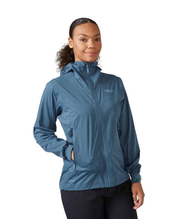 Rab jassen QWG-75 antraciet bij Leerentveldvrijetijd.nl