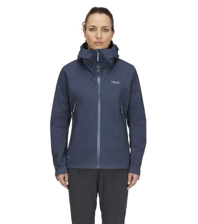 Rab jassen QWG-93 antraciet bij Leerentveldvrijetijd.nl