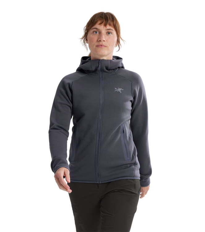 Arc'teryx Arc\'teryx Kyanite Hoody W dk stratus X000008535 Dk Stratus Arc'teryx fleeces en truien X000008535 geen kleur bij Leerentveldvrijetijd.nl