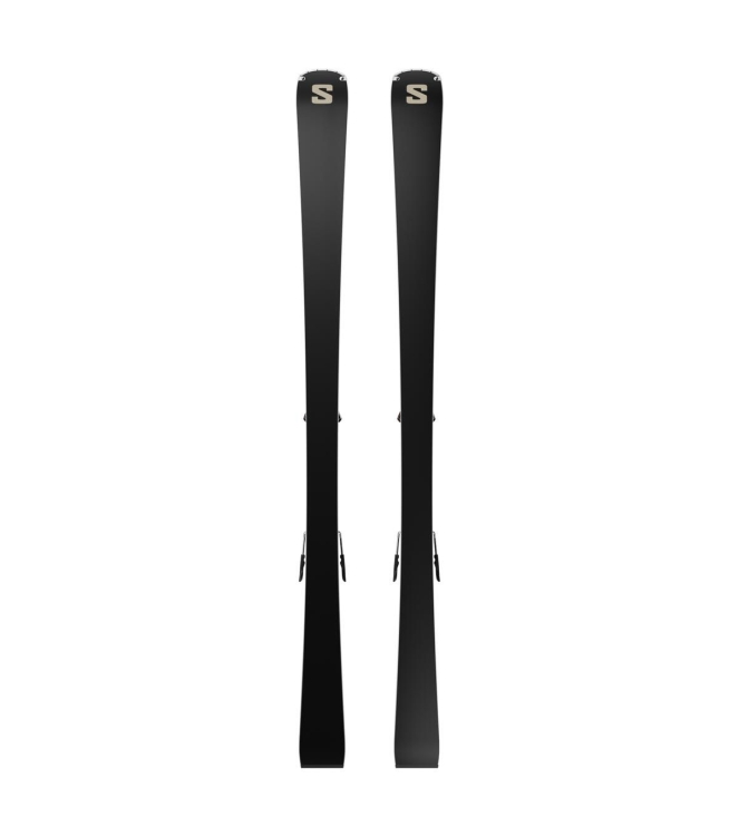 Salomon Salomon E S/Max Nr10 + M10 GW L80  L47656400+  Salomon ski L47656400+ ecru bij Leerentveldvrijetijd.nl