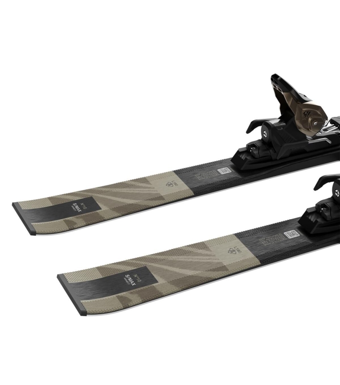 Salomon Salomon E S/Max Nr10 + M10 GW L80  L47656400+  Salomon ski L47656400+ ecru bij Leerentveldvrijetijd.nl