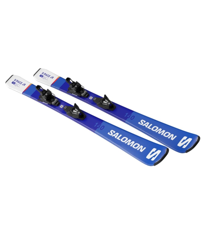 Salomon Salomon L S/Race Jr S + C5 GW J75  L47659700+  Salomon ski L47659700+ ecru bij Leerentveldvrijetijd.nl