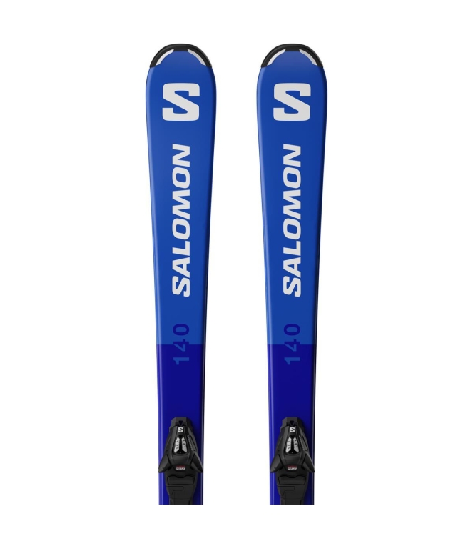 Salomon Salomon L S/Race Jr S + C5 GW J75  L47659700+  Salomon ski L47659700+ ecru bij Leerentveldvrijetijd.nl