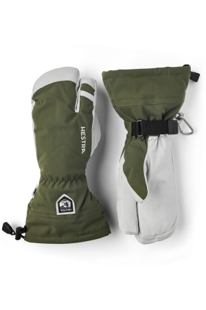 Hestra Hestra Army Leather Heli Ski - 3 finger 870_Olive Hestra Hestra Army Leather Heli Ski - 3 finger 870_Olive
