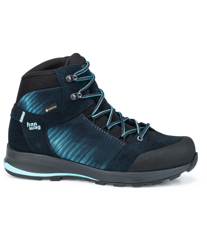 Hanwag Hanwag Klarsby Bunion Lady GTX 007518 navy/sky H201801 007518 navy/sky Hanwag wandelschoenen H201801 geen kleur bij Leerentveldvrijetijd.nl