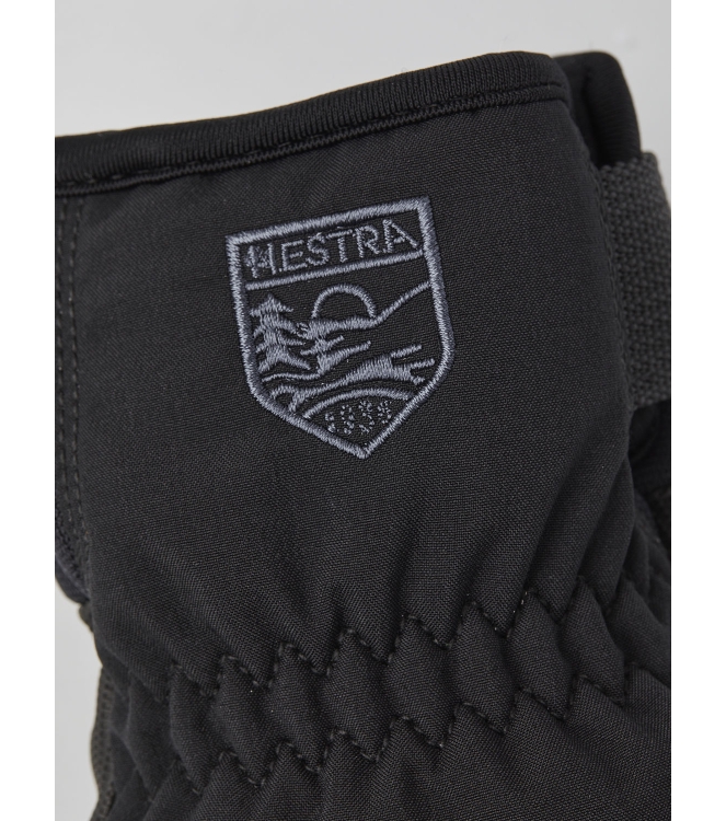 Hestra Hestra Ferox Primaloft  -  Mitt 100_black 32991 100_Black Hestra wintersportkleding 32991 licht grijs bij Leerentveldvrijetijd.nl