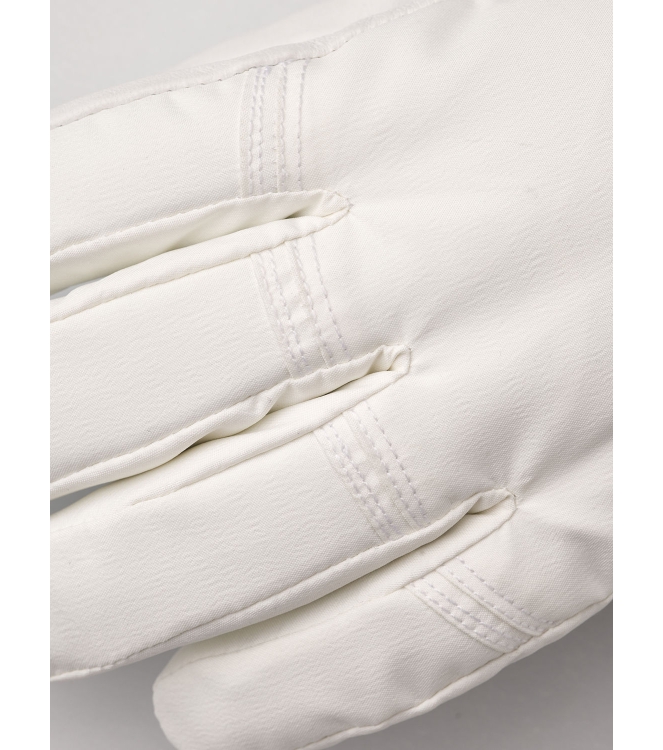 Hestra Hestra Women\'S Powder Czone  -  5 Finger 030_ivory 3000740 030_Ivory Hestra wintersportkleding 3000740 roze bij Leerentveldvrijetijd.nl
