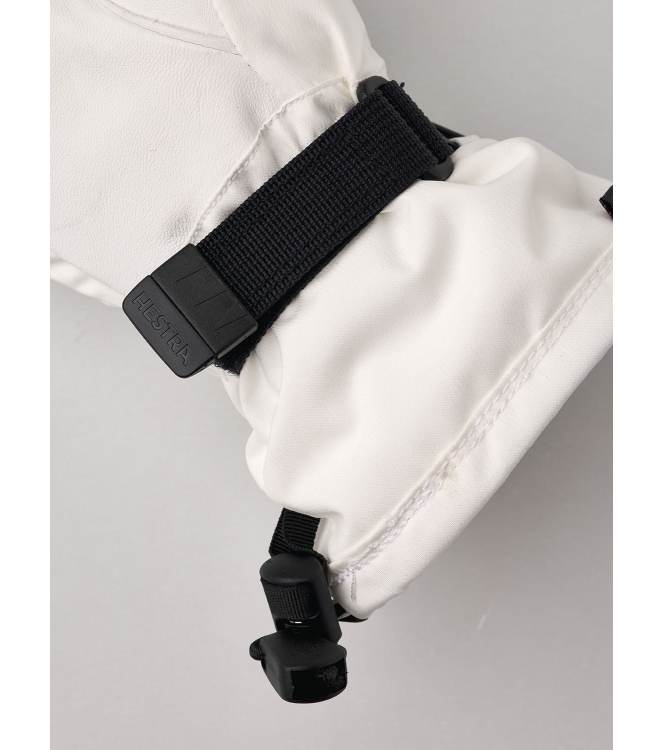 Hestra Hestra Women\'S Powder Czone  -  5 Finger 030_ivory 3000740 030_Ivory Hestra wintersportkleding 3000740 roze bij Leerentveldvrijetijd.nl