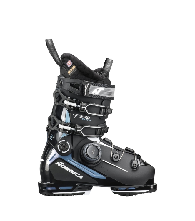 Nordica Nordica Speedmachine 3 BOA 95 W (GW) 798 black/lt blue/white NB050Q1700 798 black/lt blue/white Nordica wintersport schoenen NB050Q1700 antraciet bij Leerentveldvrijetijd.nl