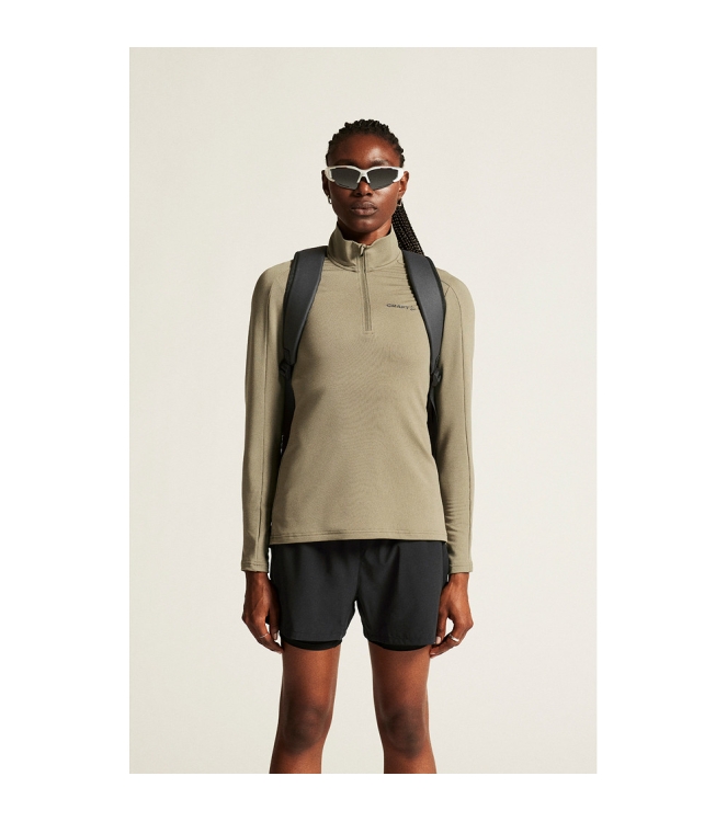 Craft Craft Core Gain Midlayer W raw 1909497 237000 Raw Craft wintersportkleding 1909497 237000 donker blauw bij Leerentveldvrijetijd.nl