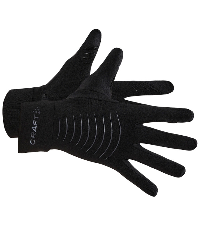 Craft Craft Core Essence Thermal Glove black 1912478-999000 Black Craft wintersportkleding 1912478-999000 licht grijs bij Leerentveldvrijetijd.nl
