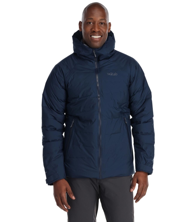 Rab Rab Valiance Jacket army QDB-49 Army Rab jassen QDB-49 blauw bij Leerentveldvrijetijd.nl