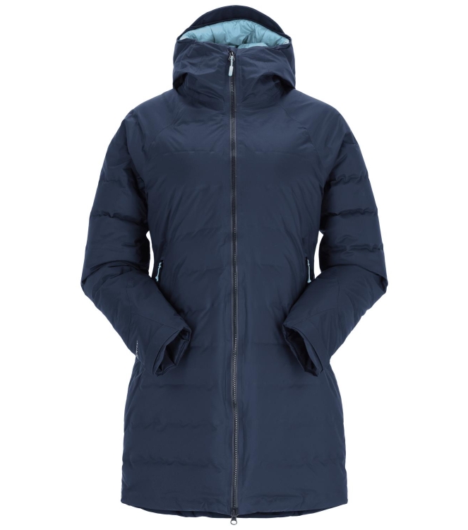 Rab Rab Valiance Parka Wmns deep ink QDB-51 Deep Ink Rab jassen QDB-51 geen kleur bij Leerentveldvrijetijd.nl